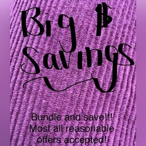 Bundle and save!!!
